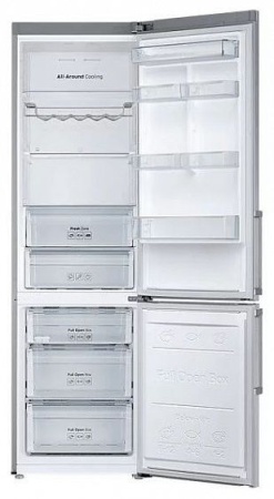 Холодильник Samsung RB37J5340SL нержавеющая сталь купить с доставкой по Москве и Московской области в интернет-магазине ТехноВегас