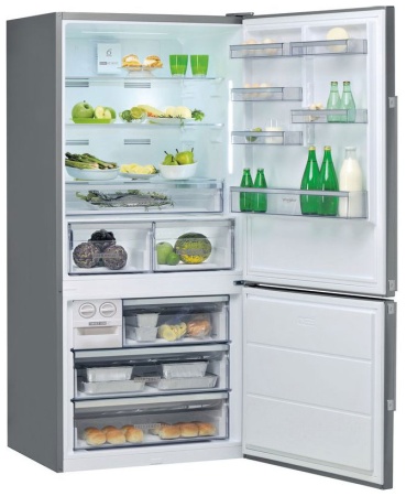 Двухкамерный холодильник Whirlpool W84BE 72 X купить с доставкой по Москве и Московской области в интернет-магазине ТехноВегас