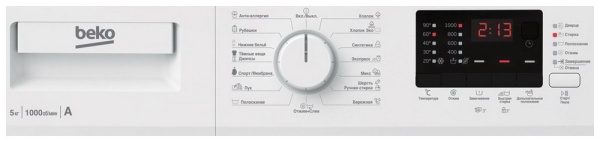 Стиральная машина Beko WRE 55 P 2 BWW купить с доставкой по Москве и Московской области в интернет-магазине ТехноВегас