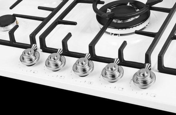 Варочная панель KUPPERSBERG FV9TGRZ W Silver купить с доставкой по Москве и Московской области в интернет-магазине ТехноВегас