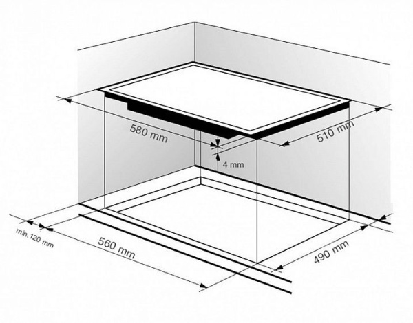 Поверхность ZIGMUND & SHTAIN cns 149.60 bx купить с доставкой по Москве и Московской области в интернет-магазине ТехноВегас