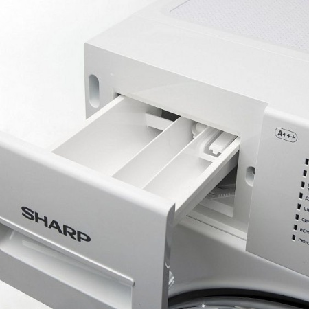Стиральная машина Sharp ES-F882LX-WH купить с доставкой по Москве и Московской области в интернет-магазине ТехноВегас