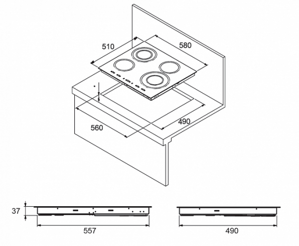 Поверхность KUPPERSBERG ft 6 vs 16