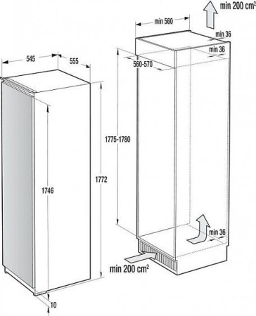 Холодильник ASKO R31831i купить с доставкой по Москве и Московской области в интернет-магазине ТехноВегас