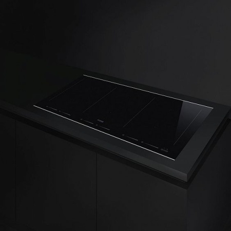 Индукционная варочная панель Smeg SIM693WLDX купить с доставкой по Москве и Московской области в интернет-магазине ТехноВегас