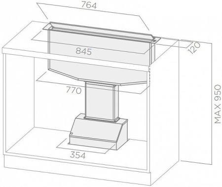 Вытяжка ELICA SEE YOU IX/F/90 купить с доставкой по Москве и Московской области в интернет-магазине ТехноВегас