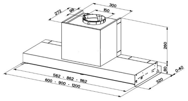 Вытяжка FABER IN-NOVA COMFORT X A90 купить с доставкой по Москве и Московской области в интернет-магазине ТехноВегас