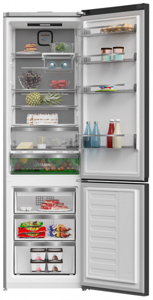 Двухкамерный холодильник Grundig GKPN66930LBW