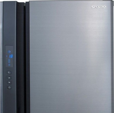 Холодильник Sharp SJ-EX770FSL серебристый купить с доставкой по Москве и Московской области в интернет-магазине ТехноВегас