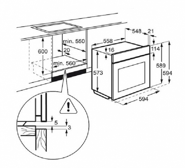 Духовой шкаф ELECTROLUX eob 93430 cw купить с доставкой по Москве и Московской области в интернет-магазине ТехноВегас