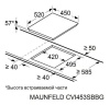 Встраиваемая индукционная варочная панель Maunfeld CVI453SBBK купить с доставкой по Москве и Московской области в интернет-магазине ТехноВегас