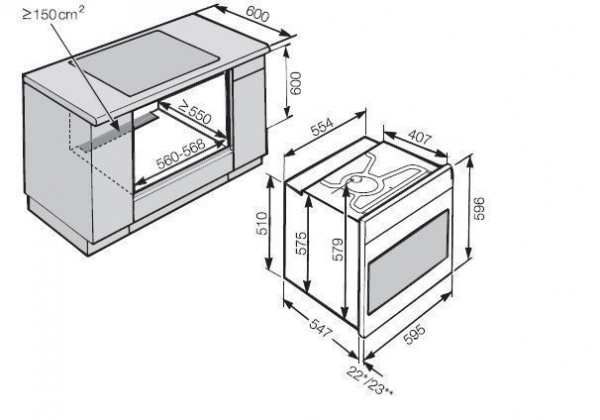 Духовой шкаф Miele H 6267 BP EDST/CLST