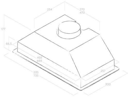 Вытяжка ELICA ERA S IX/A/72 купить с доставкой по Москве и Московской области в интернет-магазине ТехноВегас