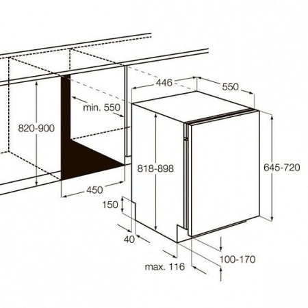 Посудомоечная машина AEG f 78400 vi0p купить с доставкой по Москве и Московской области в интернет-магазине ТехноВегас