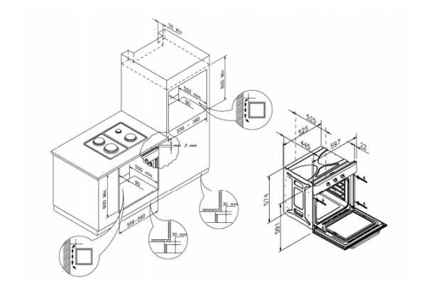 Духовой шкаф ZIGMUND & SHTAIN en 112.511 a купить с доставкой по Москве и Московской области в интернет-магазине ТехноВегас