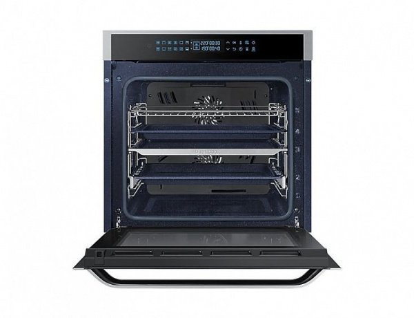 Духовой шкаф Samsung Dual Cook NV75N7546RS нержавеющая сталь
