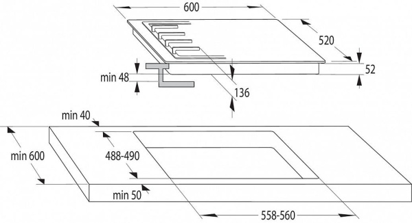 Варочная панель Gorenje GKTW641SYW купить с доставкой по Москве и Московской области в интернет-магазине ТехноВегас