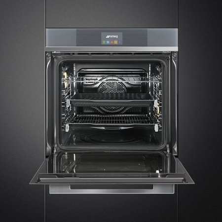 Электрический духовой шкаф Smeg SFP 6104 STS купить с доставкой по Москве и Московской области в интернет-магазине ТехноВегас