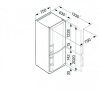 Холодильник LIEBHERR cbnesf 5133 купить с доставкой по Москве и Московской области в интернет-магазине ТехноВегас