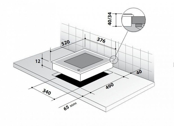 Поверхность DE DIETRICH dte 1168 x купить с доставкой по Москве и Московской области в интернет-магазине ТехноВегас