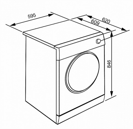 Сушильная машина Smeg DHT83LIN купить с доставкой по Москве и Московской области в интернет-магазине ТехноВегас