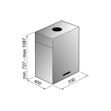 Вытяжка KORTING kha 7950 x cube купить с доставкой по Москве и Московской области в интернет-магазине ТехноВегас