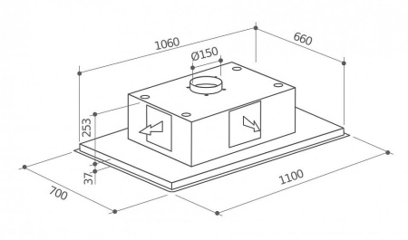 Вытяжка DE DIETRICH DHL7173X купить с доставкой по Москве и Московской области в интернет-магазине ТехноВегас
