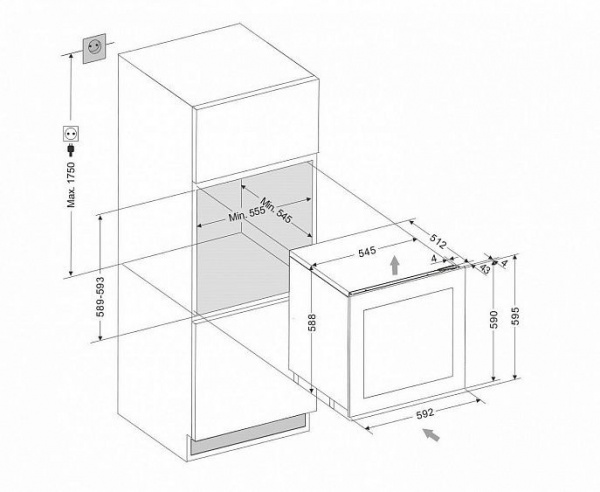 Винный шкаф DUNAVOX DAB-25.62DOP.TO