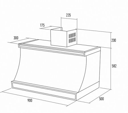 Вытяжка KUPPERSBERG t 939 c купить с доставкой по Москве и Московской области в интернет-магазине ТехноВегас