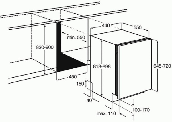 Посудомоечная машина ELECTROLUX esl 4560 ro купить с доставкой по Москве и Московской области в интернет-магазине ТехноВегас