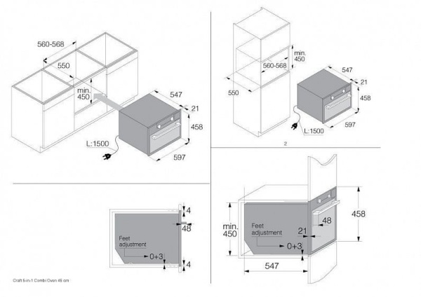 Духовой шкаф ASKO OCSM8487B Full Black Steel