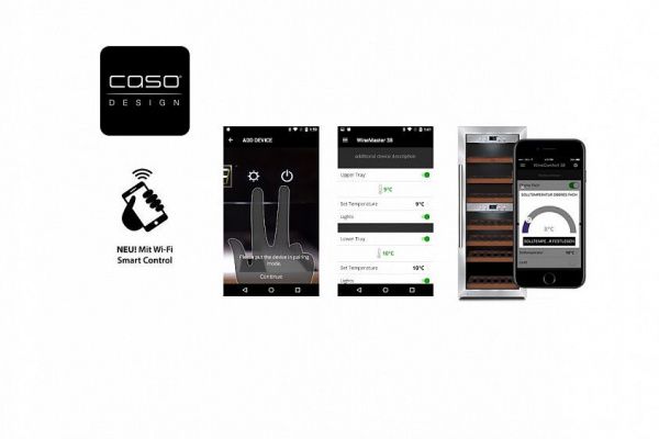 Винный шкаф Caso WineComfort 1260 Smart