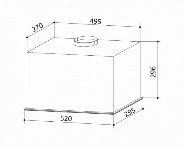 Вытяжка EXITEQ EX-1236 black купить с доставкой по Москве и Московской области в интернет-магазине ТехноВегас