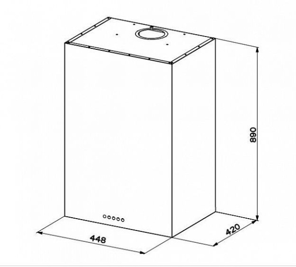 Вытяжка FABER CUBIA PLUS EV8 X A45