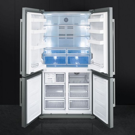 Холодильник side-by-side SMEG fq60xp купить с доставкой по Москве и Московской области в интернет-магазине ТехноВегас