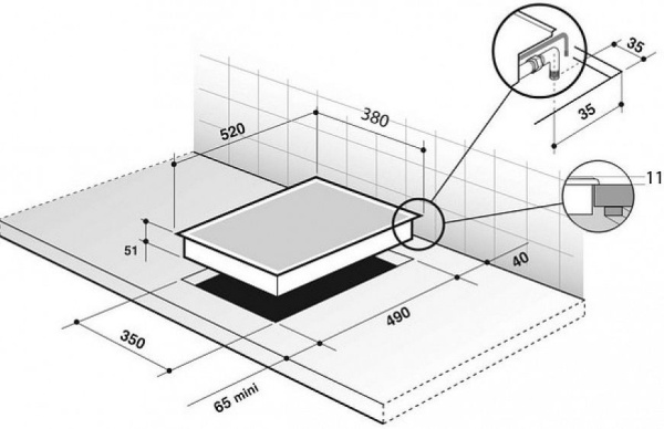 Поверхность DE DIETRICH dtg 1138 x купить с доставкой по Москве и Московской области в интернет-магазине ТехноВегас