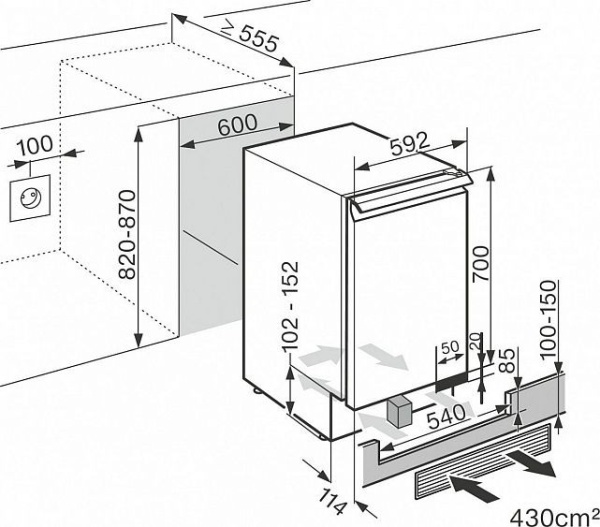 Винный шкаф MIELE KWT6321UG купить с доставкой по Москве и Московской области в интернет-магазине ТехноВегас