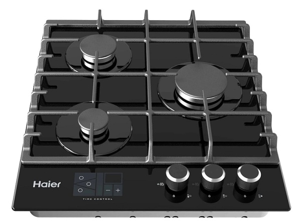Газовая варочная панель Haier HHX-G53CNSB купить с доставкой по Москве и Московской области в интернет-магазине ТехноВегас