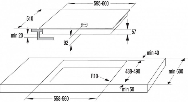 Индукционная стеклокерамическая панель Gorenje IK 640 CLI купить с доставкой по Москве и Московской области в интернет-магазине ТехноВегас