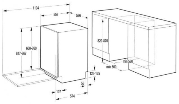 Посудомоечная машина Gorenje GV 63160 купить с доставкой по Москве и Московской области в интернет-магазине ТехноВегас