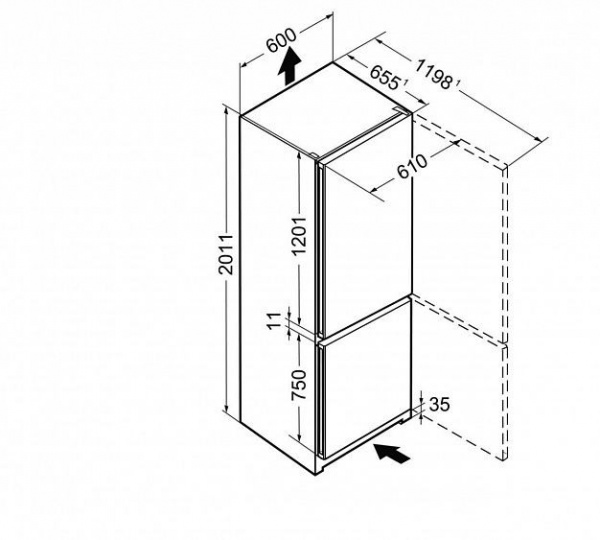Холодильник LIEBHERR CNPef 4813