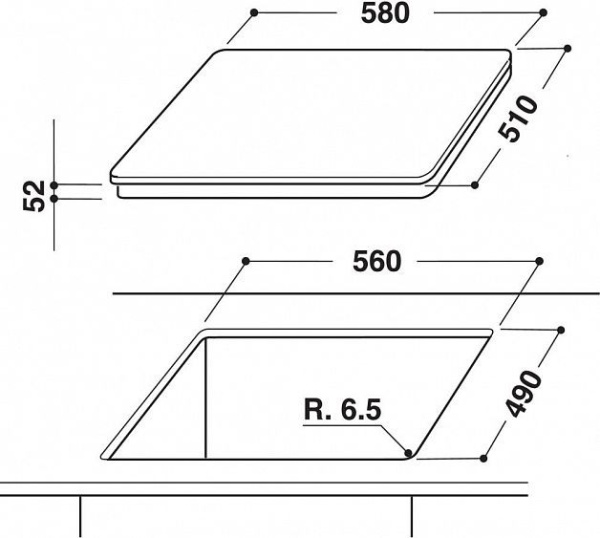 Варочная поверхность WHIRLPOOL  acm928/ba купить с доставкой по Москве и Московской области в интернет-магазине ТехноВегас