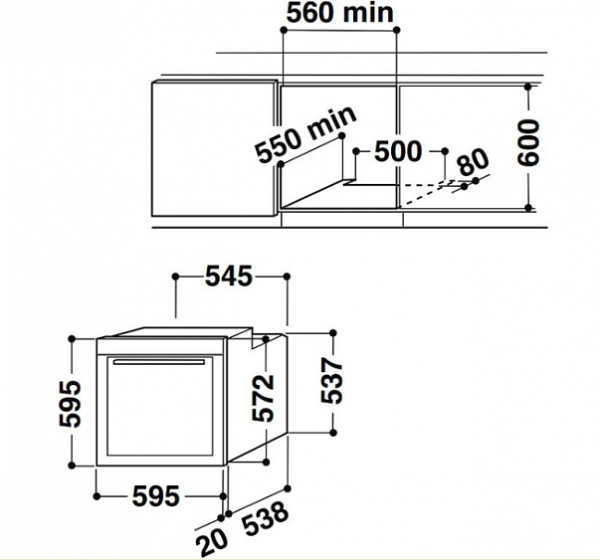 Духовой шкаф WHIRLPOOL akzm 784 s купить с доставкой по Москве и Московской области в интернет-магазине ТехноВегас