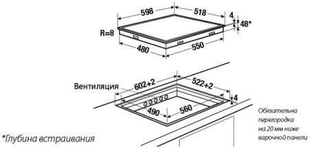 Поверхность KUPPERSBUSCH ekif6842.1 купить с доставкой по Москве и Московской области в интернет-магазине ТехноВегас