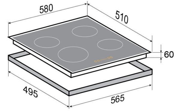 Поверхность ZIGMUND & SHTAIN cis 162.60 dk купить с доставкой по Москве и Московской области в интернет-магазине ТехноВегас