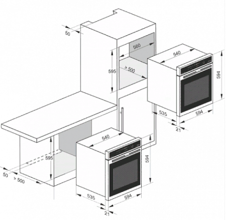 Духовой шкаф KAISER eg 6375 sp купить с доставкой по Москве и Московской области в интернет-магазине ТехноВегас