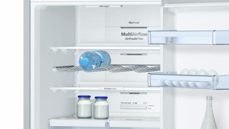 Холодильник Bosch KGN34VL35 серебристый купить с доставкой по Москве и Московской области в интернет-магазине ТехноВегас