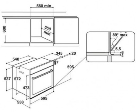 Духовой шкаф WHIRLPOOL AKZ96270IX купить с доставкой по Москве и Московской области в интернет-магазине ТехноВегас