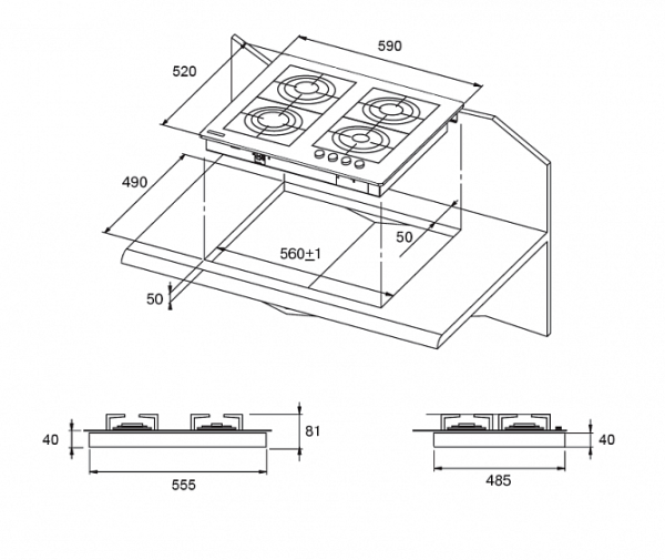 Поверхность KUPPERSBERG tg 69 w