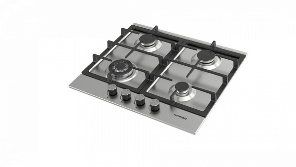 Варочная поверхность HYUNDAI HHG 6435 IX купить с доставкой по Москве и Московской области в интернет-магазине ТехноВегас